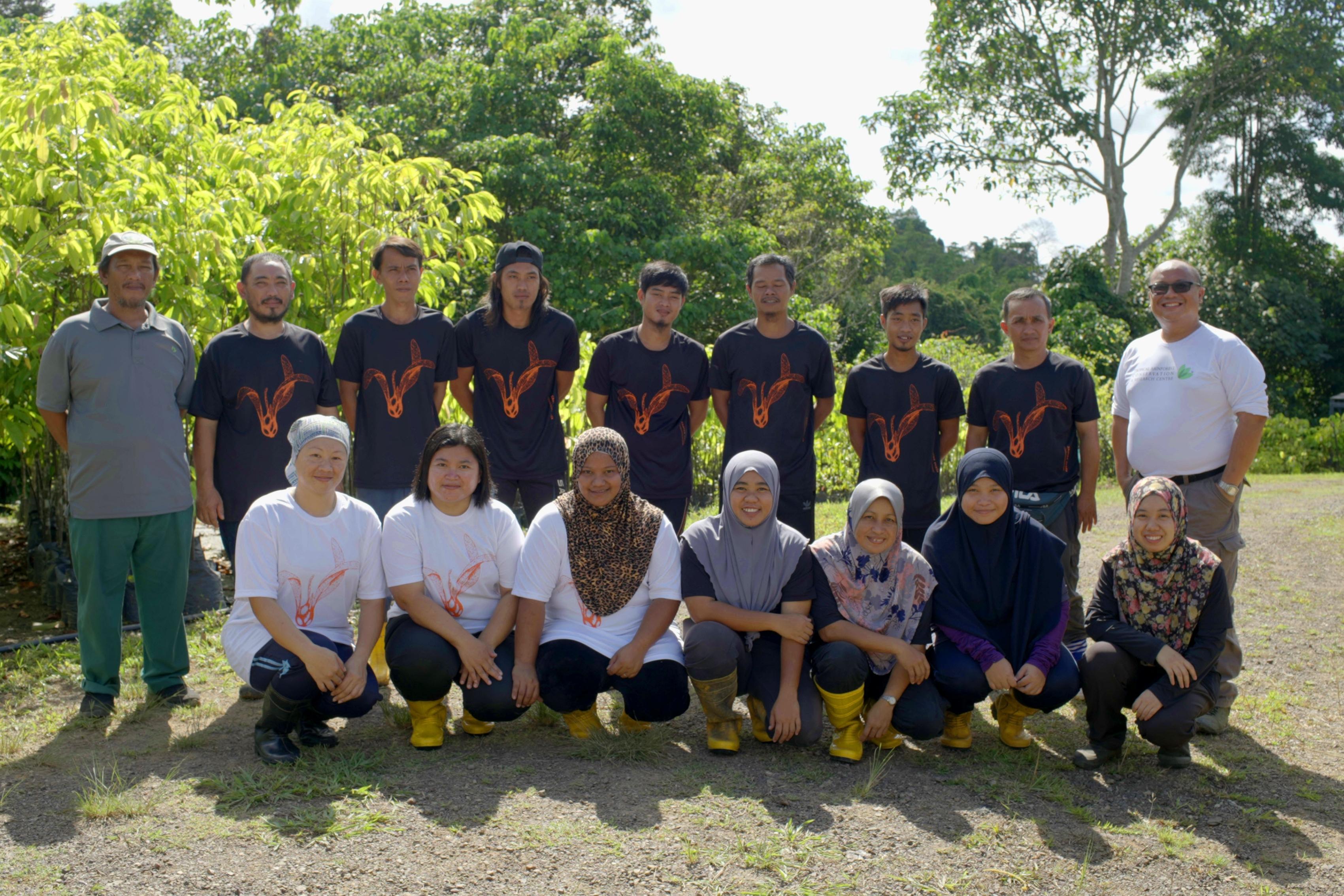 The TRCRC field team